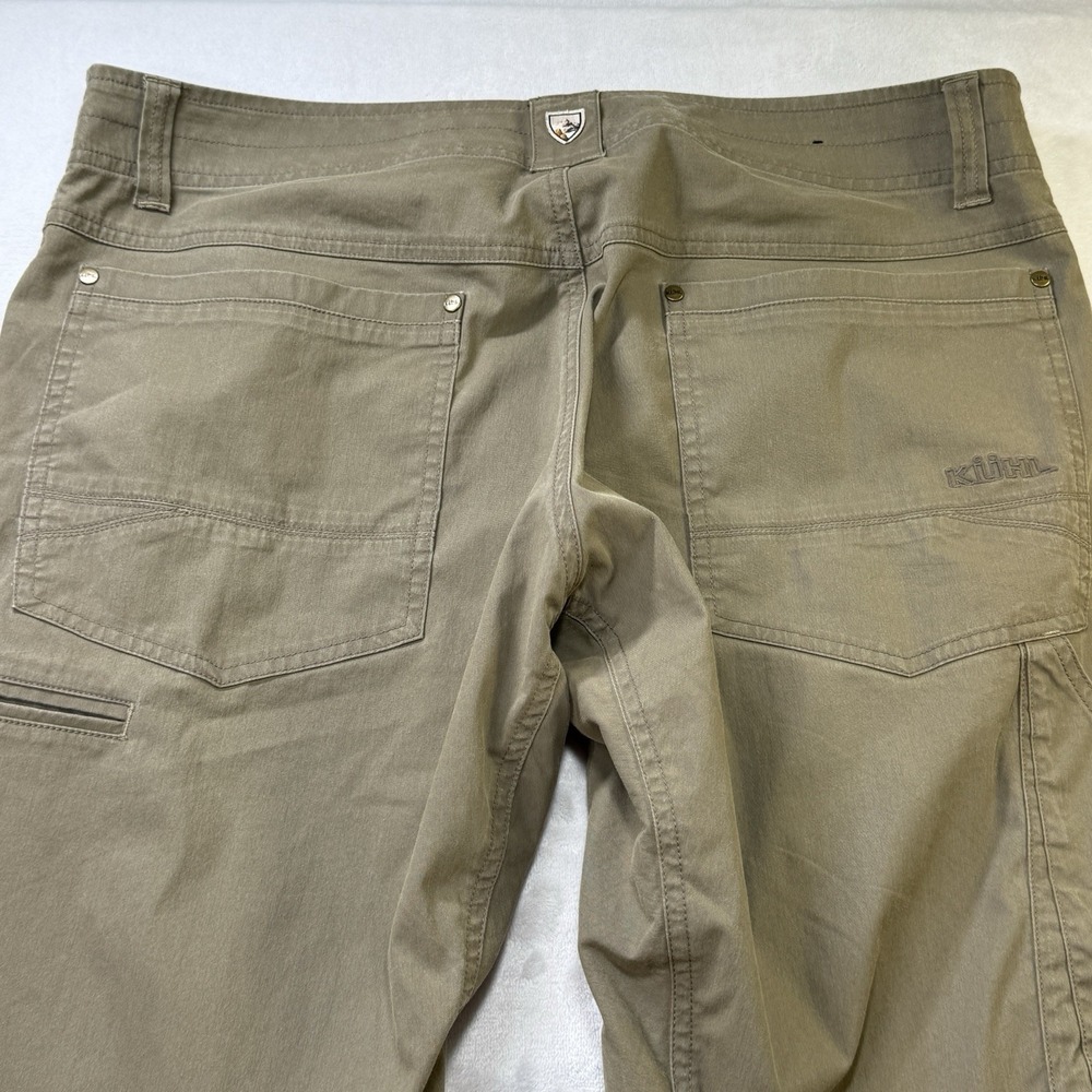 Kuhl Revolvr Pants Lightweight Hiking Stretch 36x32 Mens Beige Patina Outdoors - Picture 11 of 12